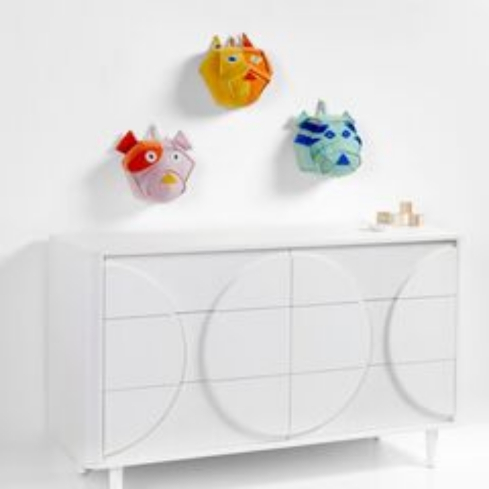 Crate & Barrel 3D Wall Decor- Cat and Dog - Picture 9 of 9